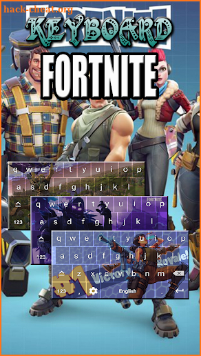 Keyboard For Fortnite Battle screenshot