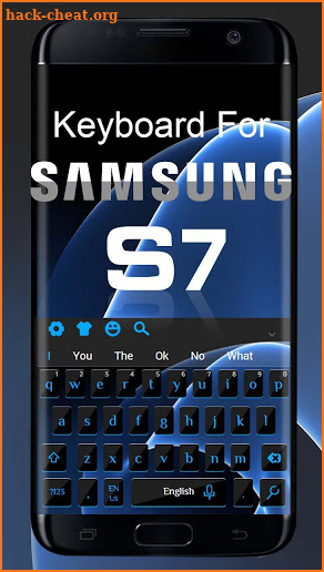 Keyboard for Galaxy S7 screenshot