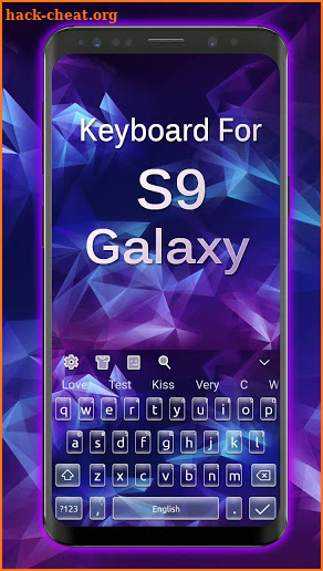 Keyboard For Galaxy S9 Plus screenshot