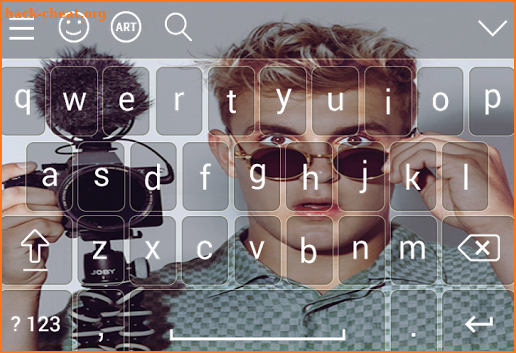 Keyboard for jake \paul screenshot