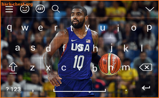 Keyboard For Kyrie Irving 2018 screenshot