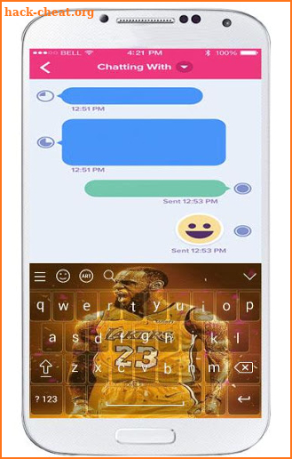 Keyboard For lebron james screenshot