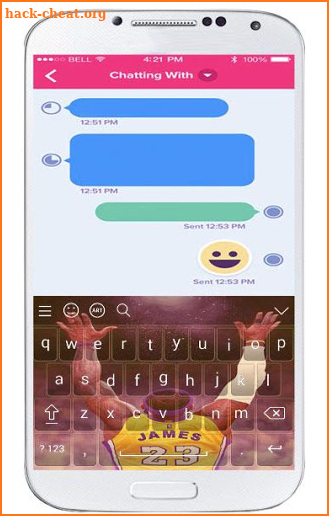 Keyboard For lebron james screenshot