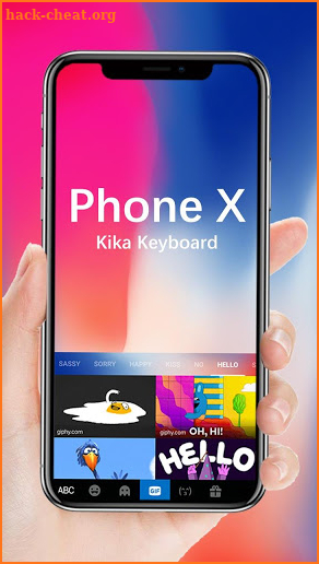 Keyboard for Phone X screenshot