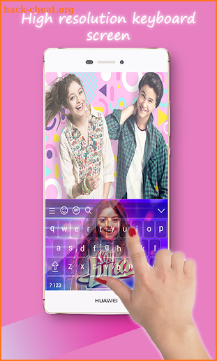 Keyboard Soy Luna screenshot