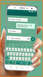 Keyboard  Theme For Chatting screenshot