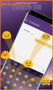Keyboard Theme For Samsung Galaxy S8 screenshot