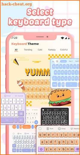 Keyboard Theme, Keyboard Fancy screenshot