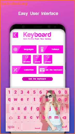 📸 Keyboard With Picture From Your Gallery 📸 screenshot