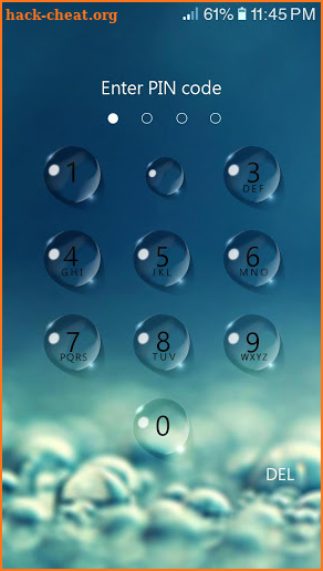 keypad lock screen Pro screenshot