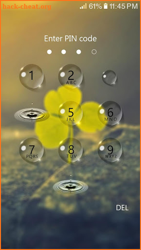 keypad lock screen Pro screenshot