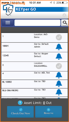 KEYper Go screenshot