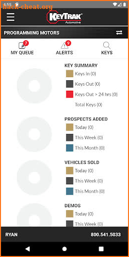 KeyTrak Mobile screenshot