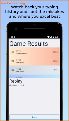KeyTyper: Mobile Typing Game screenshot
