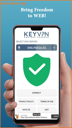 KeyVPN - DNS Changer, Premium DOH, Fast Internet screenshot