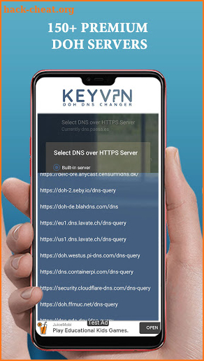 KeyVPN - DNS Changer, Premium DOH, Fast Internet screenshot