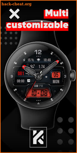 KF146 watch face screenshot