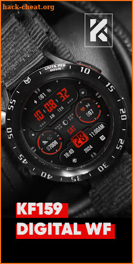 KF159 Watch face screenshot