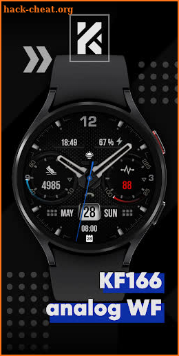 KF166 WATCH FACE screenshot