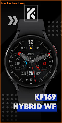 KF169 watch face screenshot