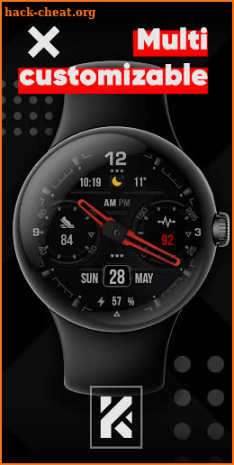 KF169 watch face screenshot