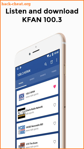 KFAN 100.3 FM Sports Radio Minneapolis Minnesota screenshot