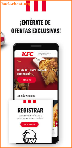 KFC Puerto Rico screenshot