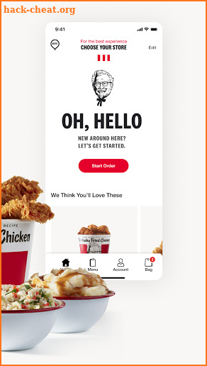 KFC US - Ordering App screenshot