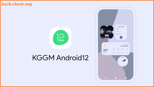 KGGM Android12 for KWGT screenshot