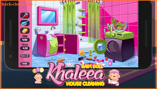 Khaleea - Baby Doll Cleaning House screenshot