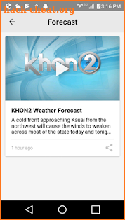 KHON2 WX - Radar & Forecasts screenshot