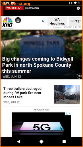 KHQ Local News screenshot