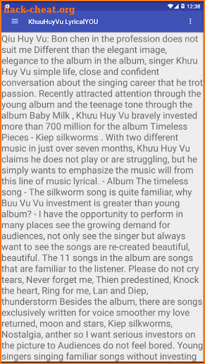 KhuuHuyVu LyricalYOU screenshot