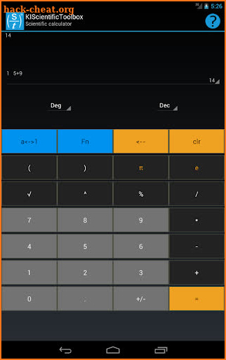 KI Scientific Toolbox screenshot