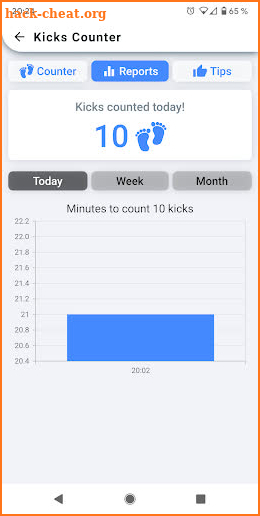 Kick Counter - Track your baby's movements screenshot