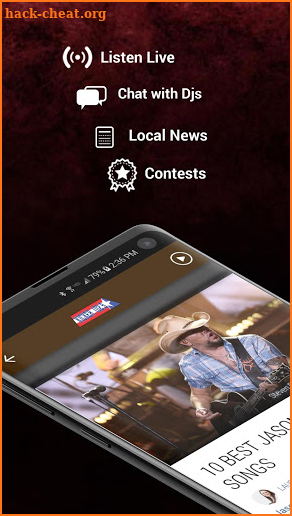 Kicker 102.5 - Country Radio - Texarkana (KKYR) screenshot