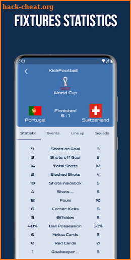 KickFootball-Live soccer screenshot