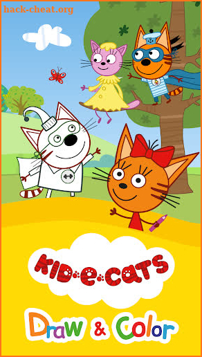 Kid-E-Cats: Draw & Color Games screenshot