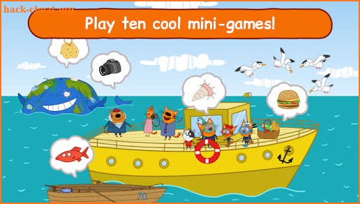 Kid-E-Cats: Sea Adventure - Games for Toddlers screenshot