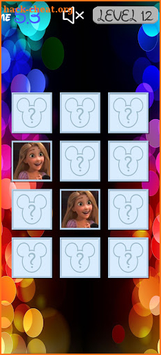 Kid Movie Matching Memory Game screenshot