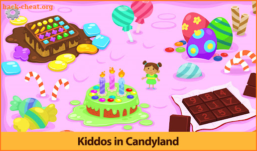 Kiddos In Candyland Kids Games screenshot