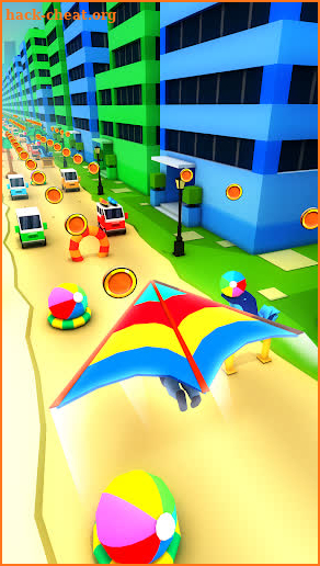 KIDDY RUN - Blocky 3D Running Games screenshot