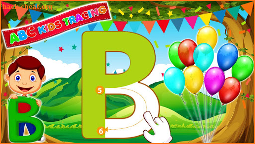 Kids Alphabet (ABC) and Number (123) Tracing Game screenshot