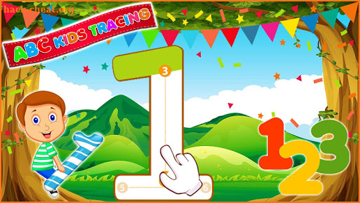 Kids Alphabet (ABC) and Number (123) Tracing Game screenshot