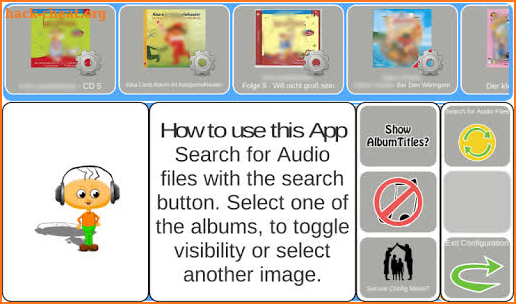 Kid's Audio Player screenshot