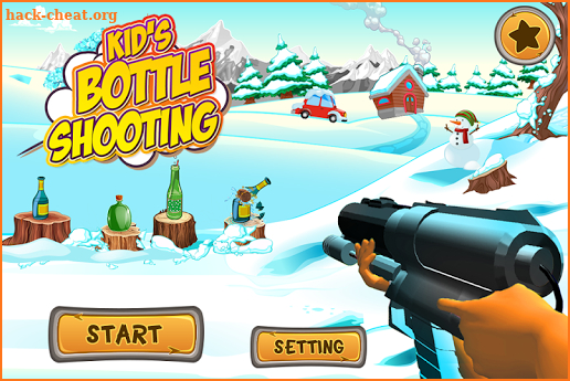 Kids Bottle Shooting screenshot