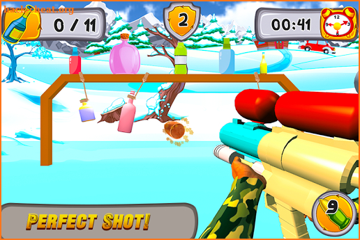 Kids Bottle Shooting screenshot