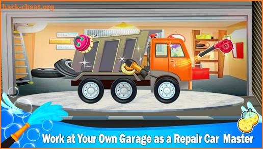 Kids Car Wash Garage: Cleaning Games for kids screenshot