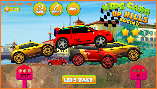 Kids Cars Up Hills Racing: Games for Preschoolers screenshot