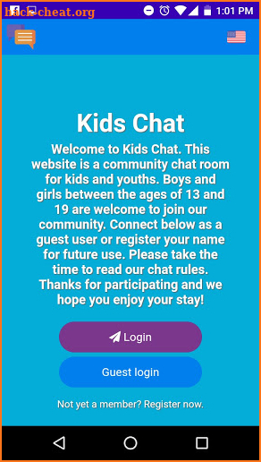 Kids Chat Com screenshot